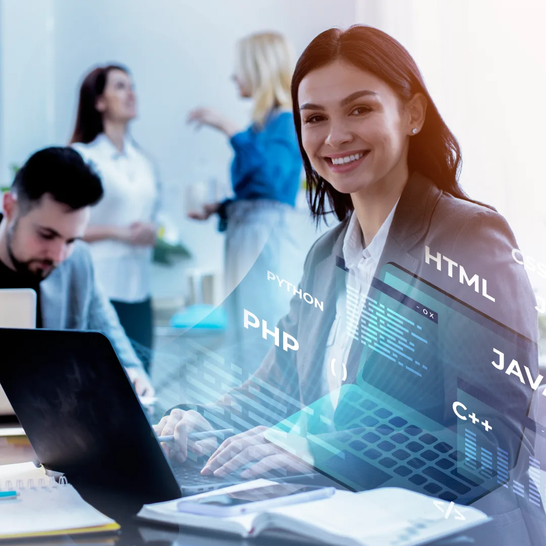 An image describing one of the visuals on the Enterprise AI Engineering and Custom Software page created by Technotery which is EventTech.