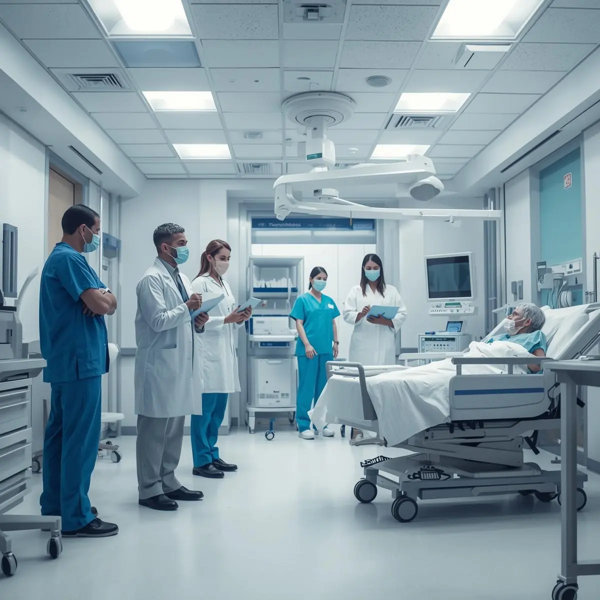 An image describing one of the visuals on the Enterprise AI Engineering and Custom Software page created by Technotery which is Healthcare.