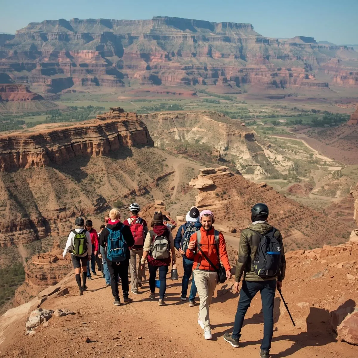 An image describing one of the visuals on the Enterprise AI Engineering and Custom Software page created by Technotery which is Tourisum.