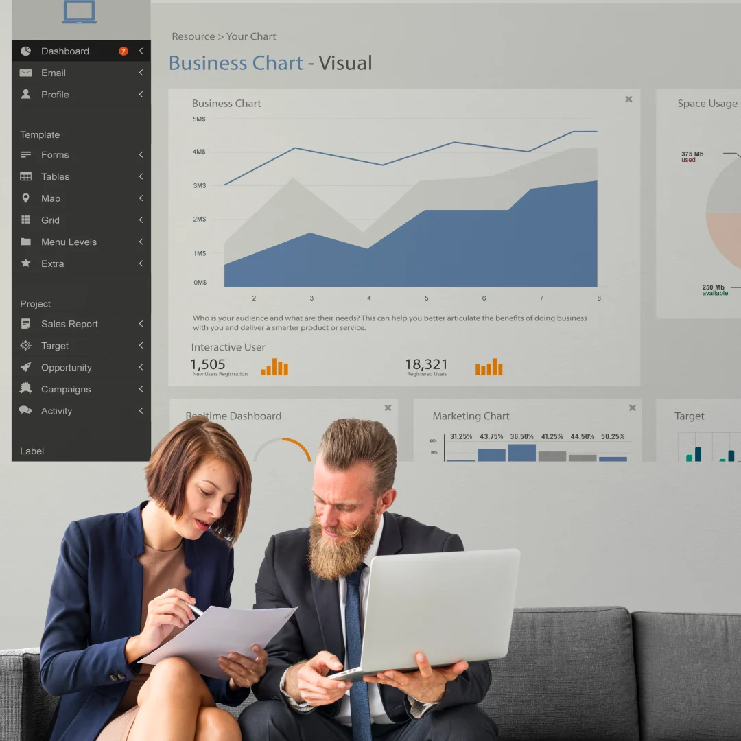 An image describing one of the visuals on the Insights Hub page created by Technotery which is Image 1.