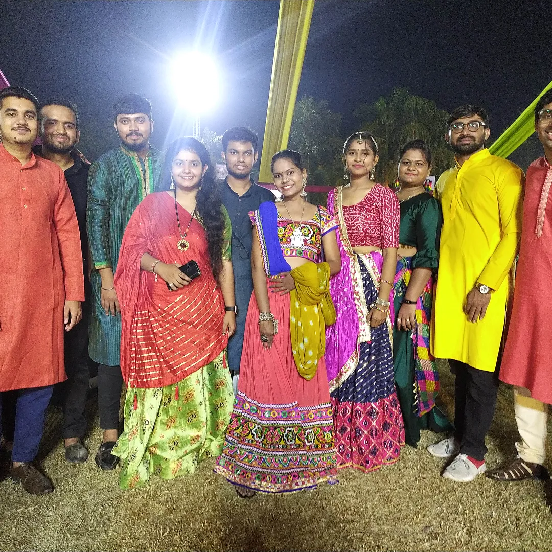 An image describing one of the visuals on the Life at Technotery page created by Technotery which is Navratri 2022.